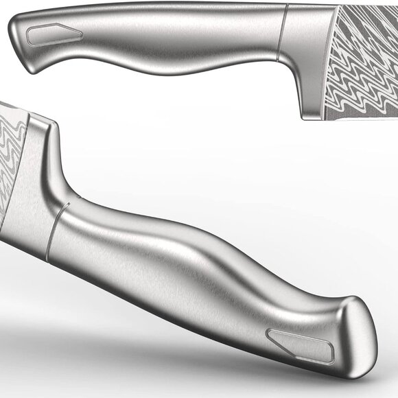 Astercook Chef Knife, Pro 8 Inch Kitchen Knife, German High Carbon Stainless Ste - Picture 2 of 8